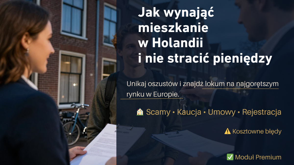 Jak wynająć w NL bez straty!