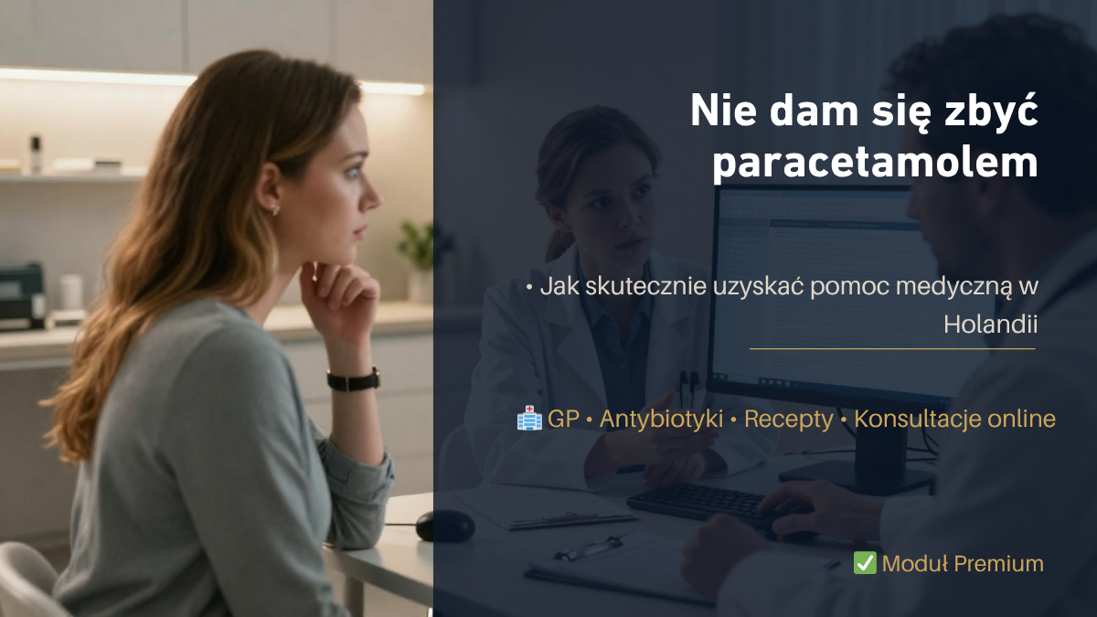 Nie dam się zbyć paracetamolem